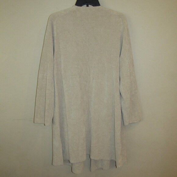 Barefoot Dreams Cardigan Cozy Chic Ultra Lite Wide Collar Jacket Duster sz XL - Picture 3 of 4
